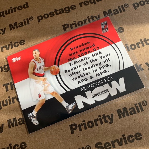 Brandon Roy ‘07 Topps Insert Card No. GN26 - Picture 3 of 7